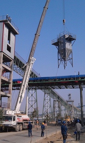 XMC型攪拌站除塵器開發新技術 XMC型攪拌站除塵器開發新技術